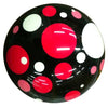 Exclusive Black with Pink/White Polka Dots